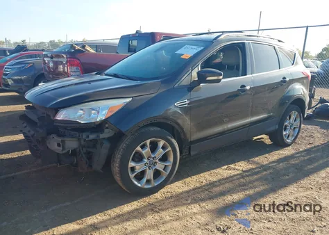 2013 Ford Escape Sel from USA, damaged, VIN 1FMCU0H98DUA99195